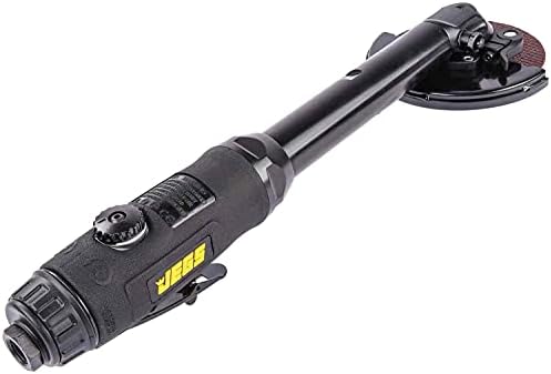 extended reach air cut-off tool with 4 in, front angle view