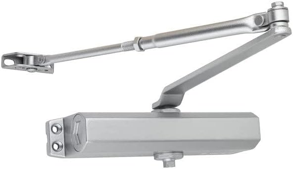 automatic door closer adjustable size 4 closers commercial showing dimensions