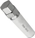 TA20-19/21 10-Spline Wheel Lock Key Tool - 3/4" & 13/16", 19mm, 21mm Hex Drive Lug Nut Remover for Passenger Cars & Compact Hex Small Car