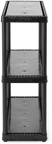 gracious living 33 inch heavy duty 3-shelf light, front angle view