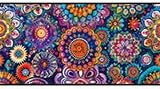Mandala Car Windshield Sun Shade Cute Pretty Mandala Heatshield Front Window Car Sun Shade Windshield Blocks UV Rays Sun Visor Protector for Car Sedan Truck SUV Accessories 59" L x 31.5" W
