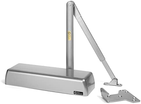 dynasty 4401 series door closer, sprayed aluminum, spring, main product view