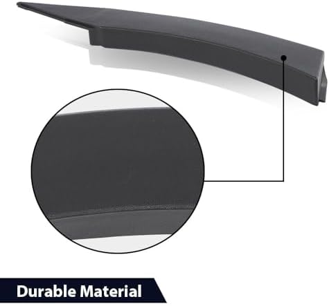G-PLUS Rear Right Fender Molding Wheel Flare Garnish Compatible with 2013-2018 Hyundai Santa Fe Sport 2.0L & 2.4L US #877424Z000 Smooth PP Plastic