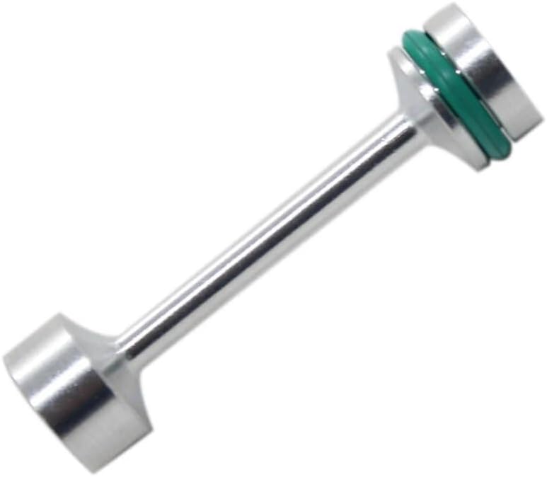 Billet Aluminum Barbell Oil Diverter Kit with Pickup Tube Hold Down & Galley Plug, Direct Fit Replacement for GM LS Series Engines LS1 LS2 LS3 5.3 LQ4 Performance Oil System Upgrade