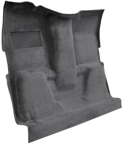 OEM-equivalent Complete Carpet intended for Chevrolet C10 1975-1980 Regular Cab High Tunnel Transmission ID Automatic - Cutpile (801)