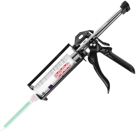 200ml 6.75 fl oz dual cartridge epoxy gun, package contents