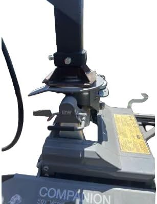 Gooseneck to 5th Wheel Trailer Coupler Adapter - 25K - Inner Tube - Square - 25K