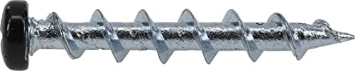 hillman borefast drywall anchors, 1-1/2in pan head, 75 showing dimensions