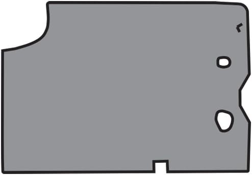 Die Cut Loop Complete Trunk Mat - fits 1964-1965 Chevrolet Chevelle in Carpet with Pad (Black)