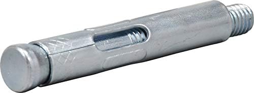 hillman sleeve anchors, 1/2in x 3in, 12 pack, side view
