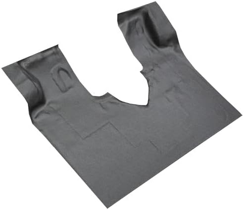 Auto Custom Carpets Molded Vinyl Passenger Area Carpet Flooring - fits 2003-2014 Ford E-150 Van - fits Gas or Diesel (Black)