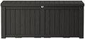 outdoor storage box waterproof, 150 gallon lockable resin, main product view