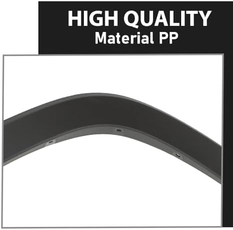 G-PLUS Rear Right Fender Flare Wheel Molding Trim | Compatible with Jeep Cherokee 2019-2022, Not Fit For Trailhawk Models 68316002AD, 68316006AB