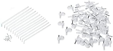 closetmaid 12-inch support brackets and back wall clips, main product view