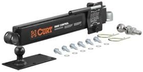 CURT 17062 MV Round Bar Weight Distribution Hitch with Sway Control, Up to 10,000 lbs., 2-Inch Shank, 2-5/16-Inch Ball