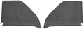 Die Cut Loop Kick Panel Carpet Flooring - fits 1964-1966 Chevrolet C10 Pickup Inserts with Cardboard (Gunmetal Gray)