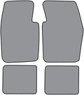 Carpet Floor Mats - Complete Die Cut Loop - fits 1970-1973 Plymouth Cuda (Black)