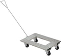 Aluminum Channel Dolly - Silver - 18 x 24 in. - 900 lbs Capacity - Handle Included