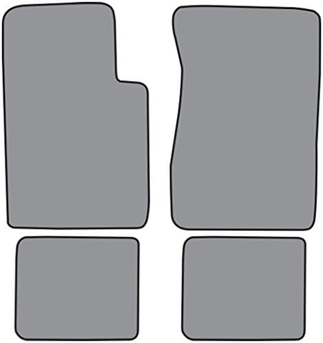 Carpet Floor Mats - Complete Die Cut Loop - fits 1962-1967 Chevrolet II Nova (Black)