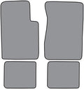 Carpet Floor Mats - Complete Die Cut Loop - fits 1962-1967 Chevrolet II Nova (Black)