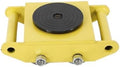 Heavy Duty Machinery Moving Skate, 6T Capaci Steel Wheel Dolly for Industrial Equint Transport, Equint Rcat Tool, Heavy Machinery Mover(Yellow)