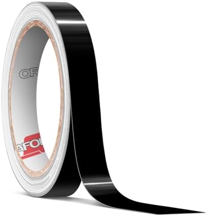 ORACAL 651 Gloss Black Adhesive Vinyl Pinstripe Detailing Tape (1/2" x 30ft)