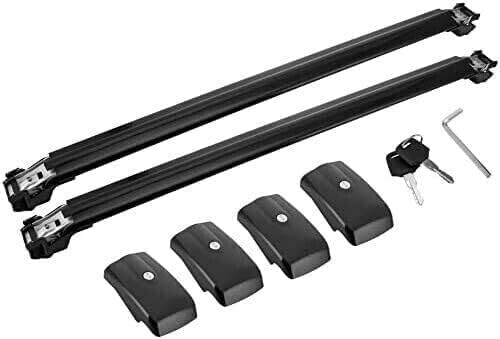 2Pcs Aluminum Roof Rail Cross Bars Compatible with Hyundai Palisade 2026 2027 Factory Style Lockable Cargo Rack Crossbars for Roof-Mounted Luggage Gear