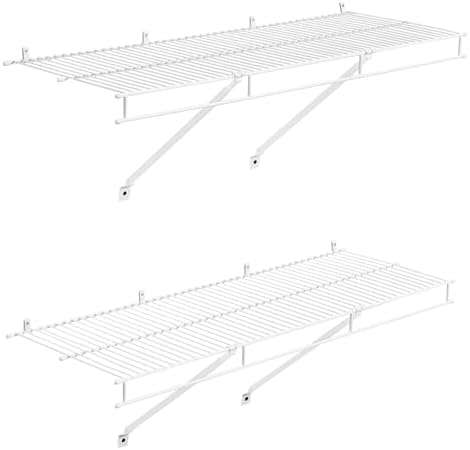 vevor wire shelf kit, 3 ft, set of, view 9