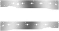 Technical Precision Replacement For KENWORTH T660 YEAR 2013 CAB PANELS WITH BLOCK HEATER PLUG DUAL STEP LIGHT 10 P3 LIGHT HOLES WITH RME
