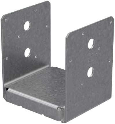 simpson strong-tie abu66rz abu zmax galvanized adjustable standoff, main product view