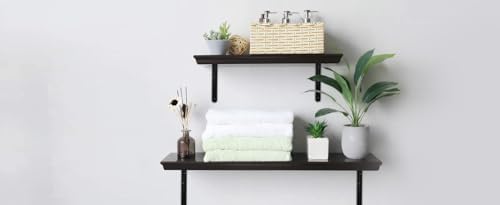 l12 x h 8" black heavy duty shelf, view 9