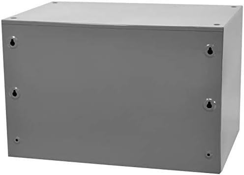 akro-mils steel garage storage cabinet, small parts organizer, side view