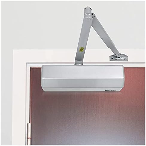 nuk3y 9000 series grade 1 heavy duty door, front angle view