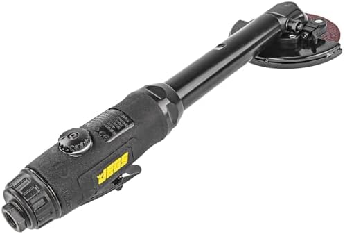 extended reach air cut-off tool with 4 in, close-up detail