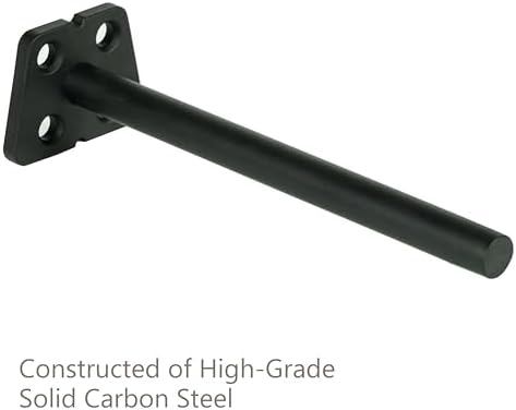 neodrop 8-pack 8 inch hidden floating shelf bracket, side view
