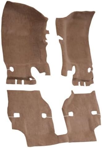 OE-Style Passenger Area Carpet fits Jeep Wrangler 2-Door 2011-2016 - Color 9577 Medium Dark Oak