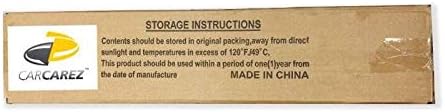 CARCAREZ Auto Adhesive Floor Mat, 4 mil Car Carpet Protector Film | 100 Mats Per Roll | 24" Wide, 200' Long