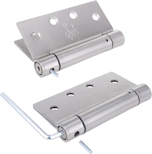 4"x4" self closing door hinges, 3 pack, package contents