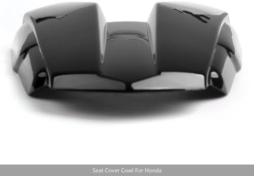 Rear Seat Cover Rear Seat Fairing Cover Fit for Honda CBR500R 2016 2017 2018 2019 2020 2021 2022 2023 2024 CBR 500R Motorcycle Tail Back Cover - Gloss Black