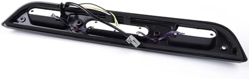 LQI LED Bar 3rd Third Brake Light,Compatible with Ford F150 2015-2019,High Mount Rear Stop Light Cargo Lamp,Chrome Housing Clear& Red Lens
