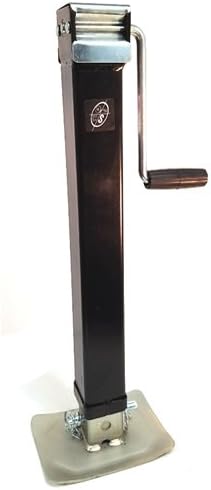 8,000 lbs. Side Wind Weld on Square Tube Drop Leg Jack with 7,000 lbs. Lift Capacity
