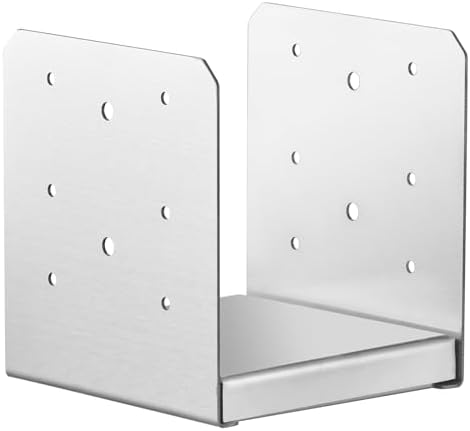 vevor post base, 10pcs 6"x 6" stainless steel, view 9