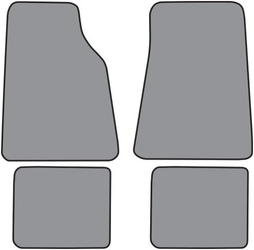 Carpet Floor Mats - Complete Die Cut Cutpile - fits 1992-2011 Ford Crown Victoria (Black)