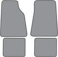 Carpet Floor Mats - Complete Die Cut Cutpile - fits 1992-2011 Ford Crown Victoria (Black)