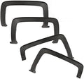 PIT66 Fender Flares Compatible with Chevy Silverado 1500 2014-2018 | Fit Silverado 2500HD 3500HD 2015-2019 (Only fit models with fleetside bed.Not for dually models) Textured Factory Style 4Pcs