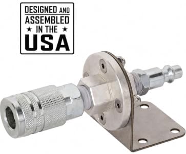 air coupler mount, close-up detail