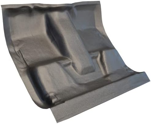 Molded Vinyl Replacement Auto Carpet Floor Liner - - fits 1975-1980 Chevrolet K10 Regular Cab 4WD Automatic 4 Speed (Black)