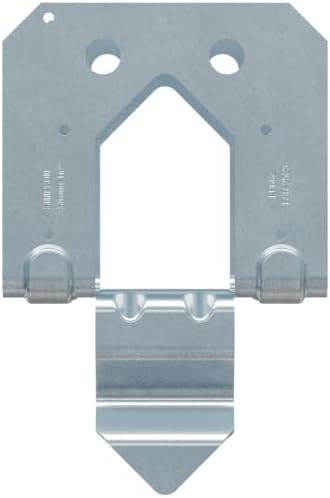 simpson strong-tie pb66z pb zmax galvanized non-standoff post, close-up detail