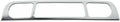 Exterior Third Brake Tail Light Lamp Cover Trim + Chrome for Ram 1500 2018-2020 ETBTLLCTFDR12C