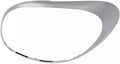 Right Taillight Lamp Trim Ring for Fiat 500L 2014-2020 Models Silver Chrome ABS Exterior Fender Part 68235996AA 77366441 for Easy Install